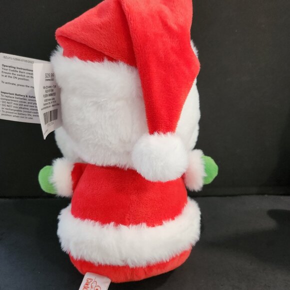 Cuddle Barn, Caroling Cutie's Santa Claus Plush Christmas Decoration Gift - Picture 7 of 10